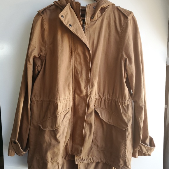 Forever 21 Jackets & Blazers - Forever 21 Lightweight Hooded Utility Jacket